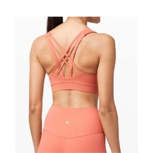 Coral 🪸 Lululemon Free To Be Elevated Bra Light Support Size 10